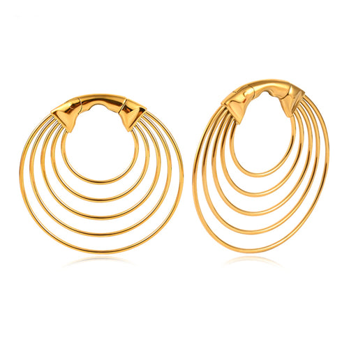 Gold Multi Hoops