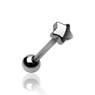 Mini Star Stainless Tongue Barbell