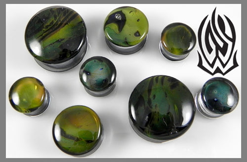 Gaia Plugs by Glasswear Studios