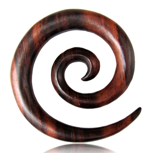 Narra Wood Spirals