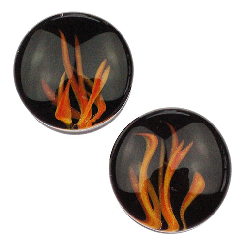 Flame Plugs by Glasswear Studios