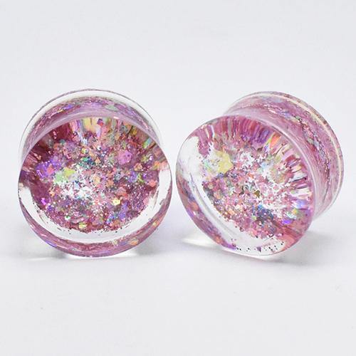 Pink Ultra Glitter Plugs