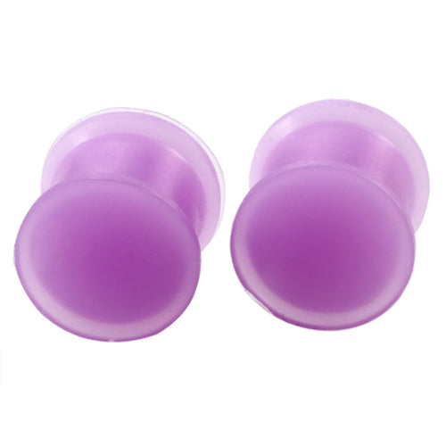 Purple Silicone Plugs | Tulsa Body Jewelry