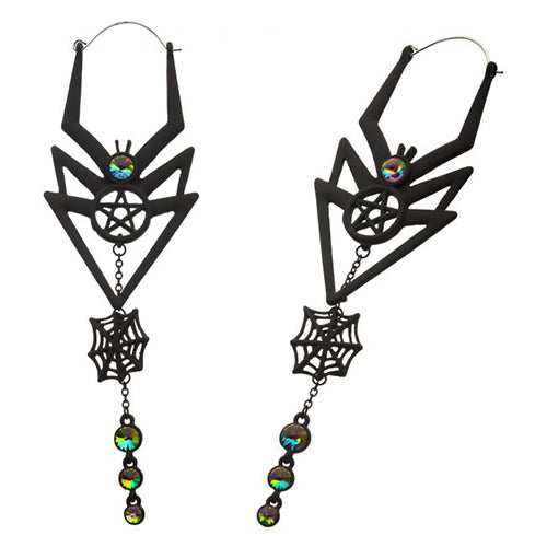 Spiderweb Dangle Tunnel Hoops