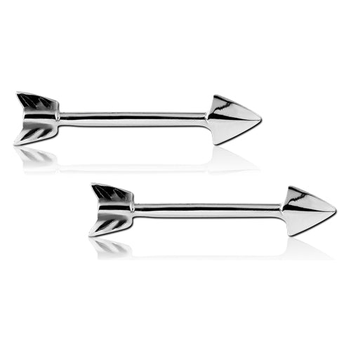 Arrow Stainless Nipple Barbells