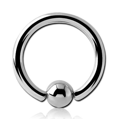 10g Stainless Captive Bead Ring