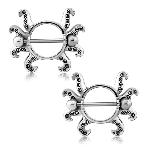 Tentacle Stainless Nipple Shields