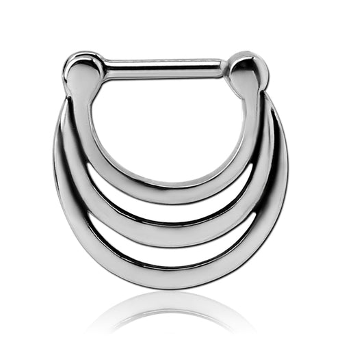 Triple Stack Stainless Septum Clicker