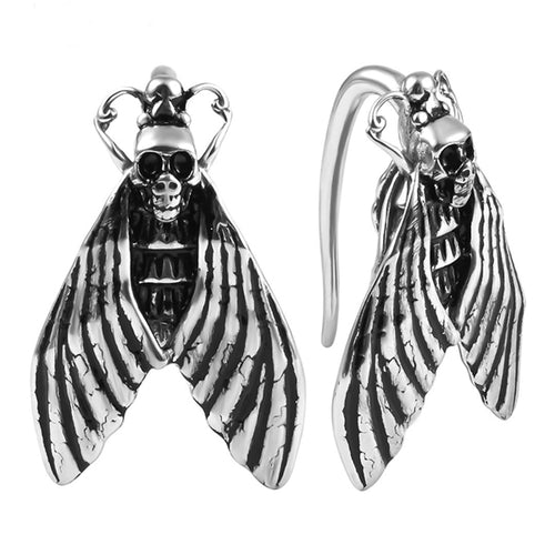 Death's Head Moth Stainless Hangers