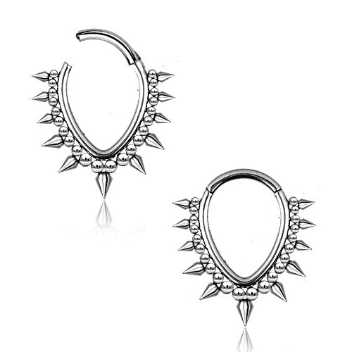 Spiked V-Shape Hinged Segment Ring