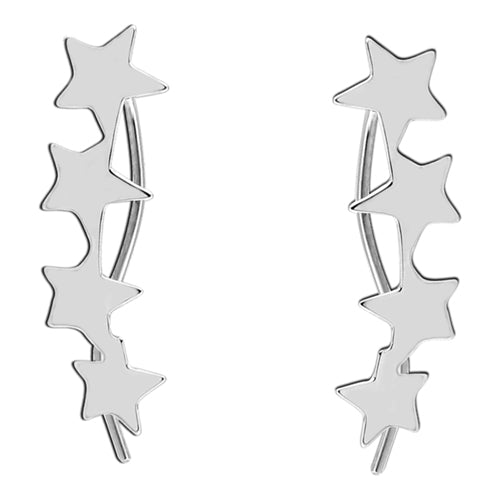 Star Wire Hook Earrings