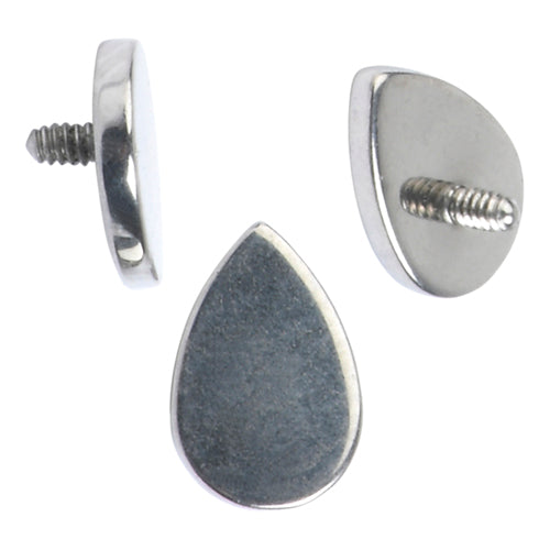 14g Teardrop Titanium End