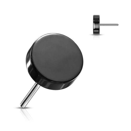 Disc Black Titanium Threadless End