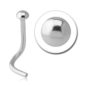 Dome Titanium Nostril Screw