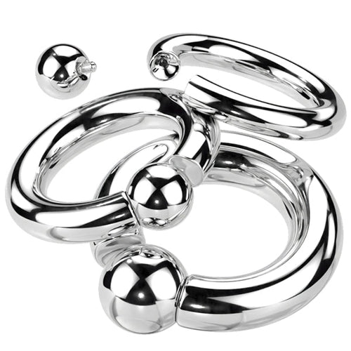 6g Titanium Screw-Ball Ring