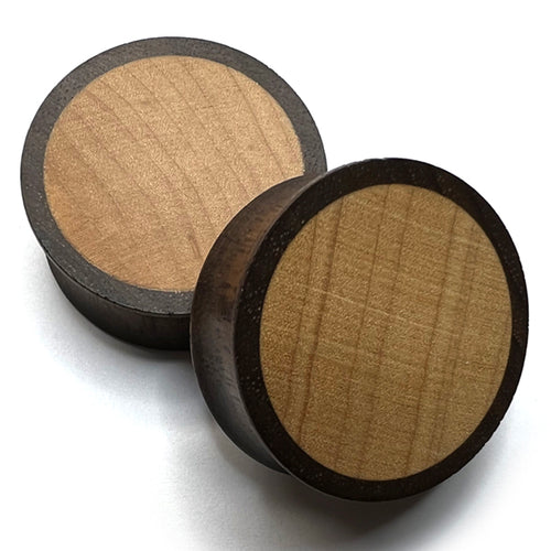 Walnut & Maple Inlay Plugs