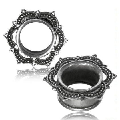 White Brass Bali Lotus Tunnels