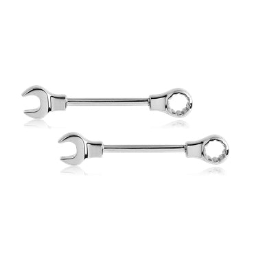 Wrench Stainless Nipple Barbells