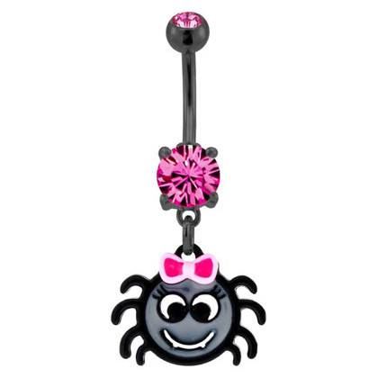 Cute Spider Belly Dangle