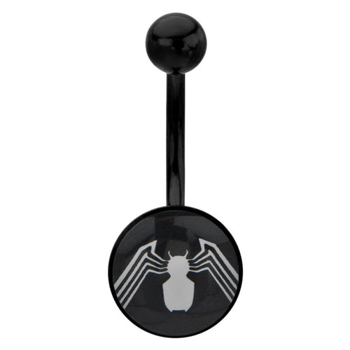 Spiderman Black Belly Barbell