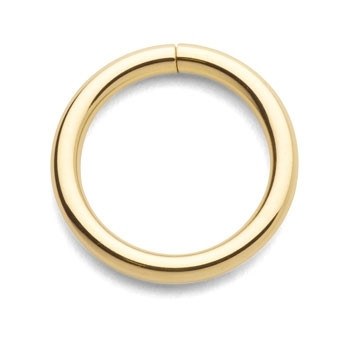 16g Yellow 14k Gold Continuous Ring