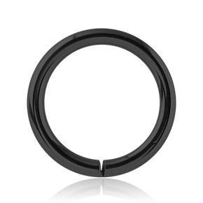 16g Black Continuous Ring