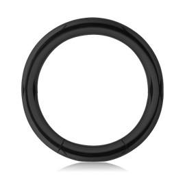 16g Black Segment Ring