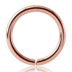 16g Rose Gold Continuous Ring