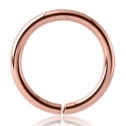 14g Rose Gold Continuous Ring