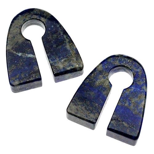 Lapis Pyramid Weights by Oracle Body Jewelry