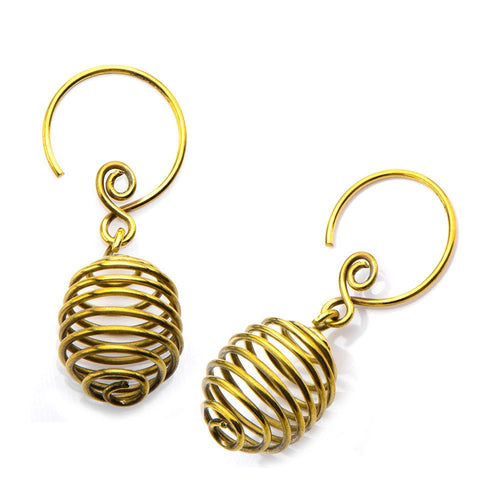 Magnu Brass Earrings