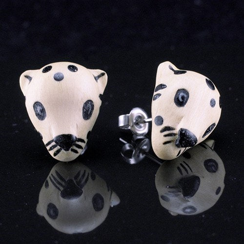 Jaguar Stud Earrings by Urban Star Organics