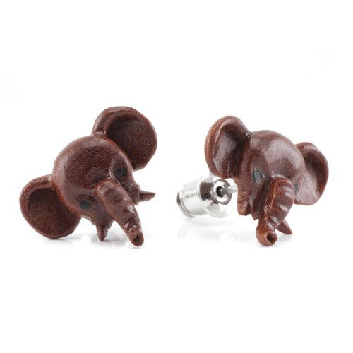 Pet Elephant Stud Earrings by Urban Star Organics