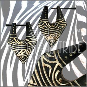 Pointed Horn Earrings