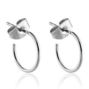 Hoop Stainless Stud Earrings