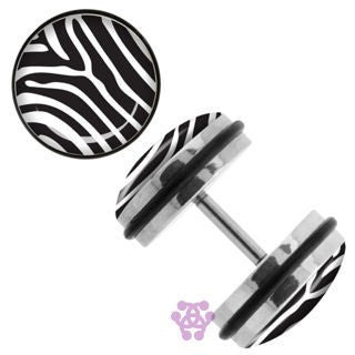 Zebra Fake Plugs