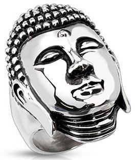 Stainless Meditating Buddha Ring