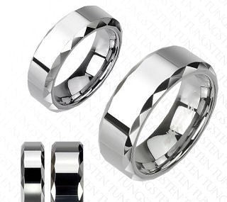 Tungsten Multi-Faceted Prism Edge Ring