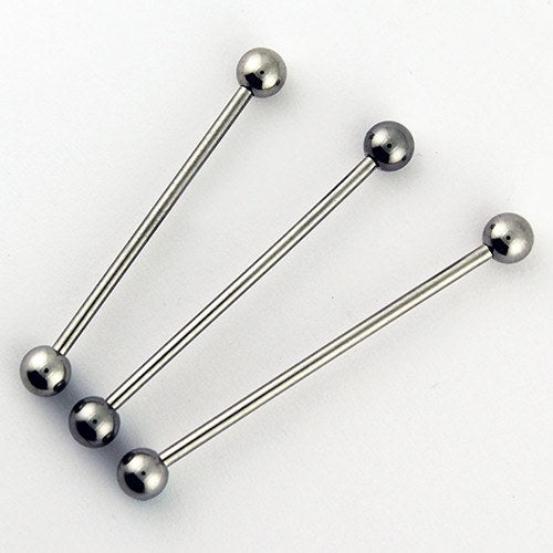 8g Stainless Industrial Barbell