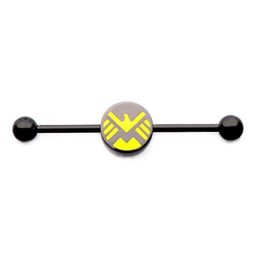 14g Shield Industrial Barbell