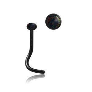 Bezel Opal Black Nostril Screw