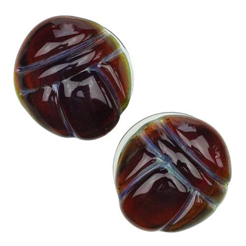 Scarab Plugs by Glasswear Studios