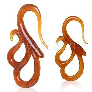Amber Horn Hooks