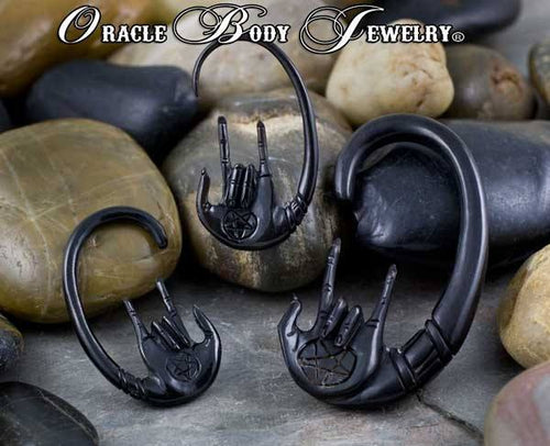Horn Rocker Hangers by Oracle Body Jewelry