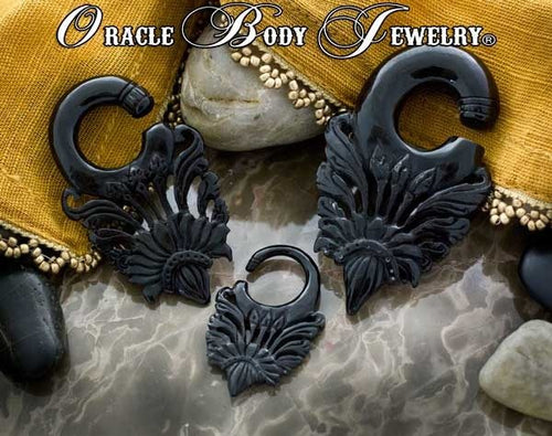 Horn Victoria Hangers by Oracle Body Jewelry