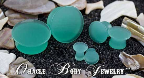 Mint Opalite Mayan Plugs by Oracle Body Jewelry
