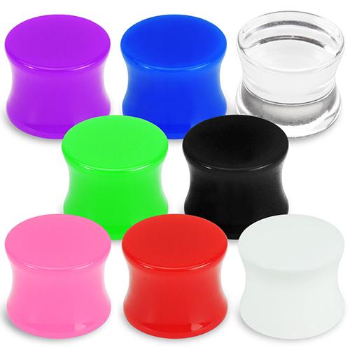 Opaque Acrylic Plugs