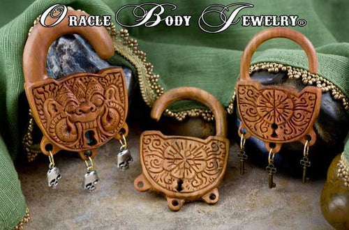 Saba Locked & Loaded Hangers by Oracle Body Jewelry