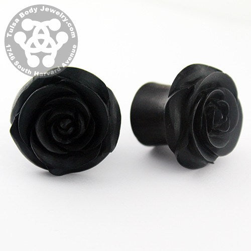 Smooth Rosebud Plugs by Urban Star Organics