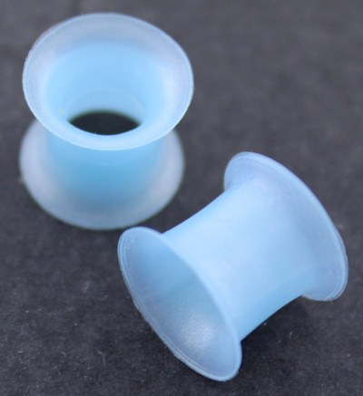 Sky Blue Thin-Wall Silicone Tunnels